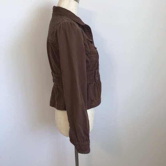 Mossimo Long Sleeve Button Down Blazer Jacket - Picture 4 of 8